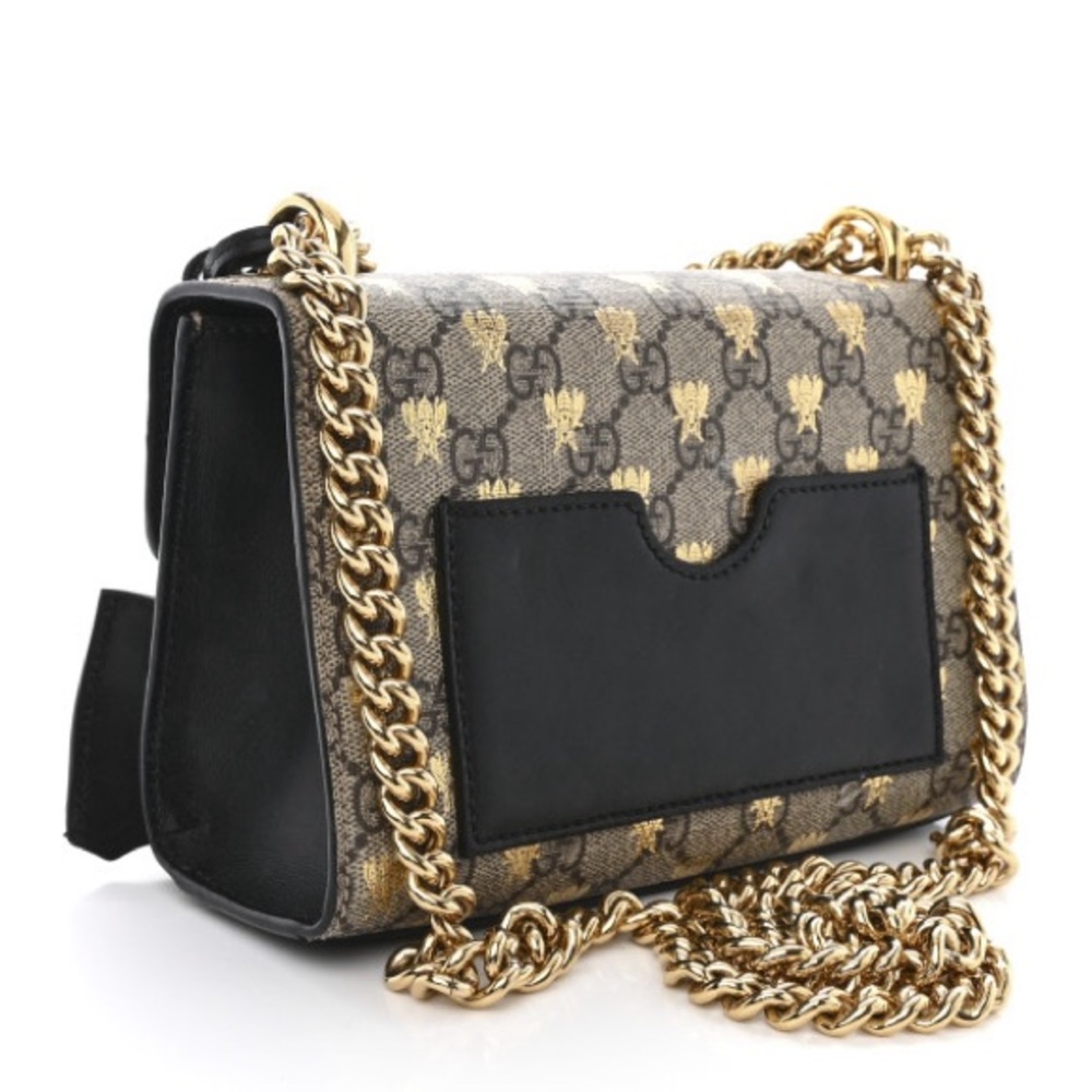 Bundle Gg Supreme Monogram Bees Small Padlock Sho… - image 3